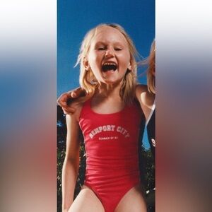 Zara Girls Swimsuit Napa Beach 12-24 Months One Piece